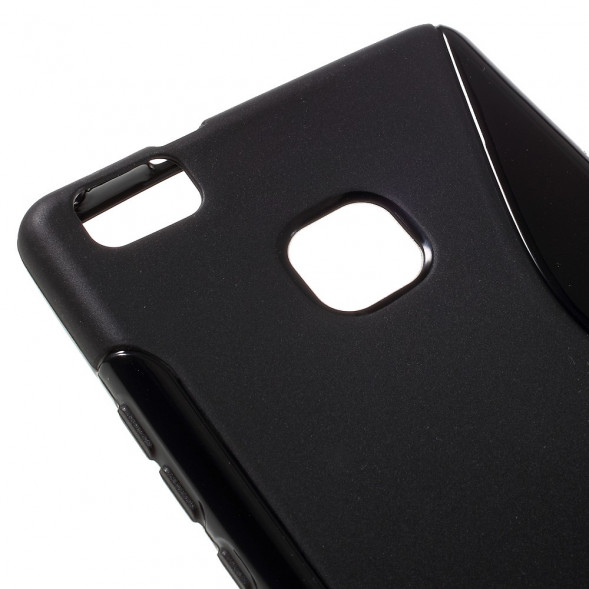 Антискользящий чехол для Huawei P9 Lite (Черный)