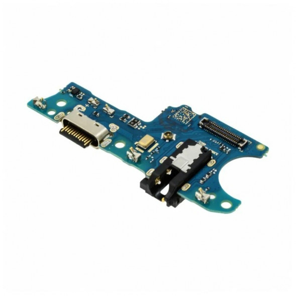 Шлейф для Samsung A025F A02s, A037F A03s плата на разъем зарядки, гарнитуры, микрофон