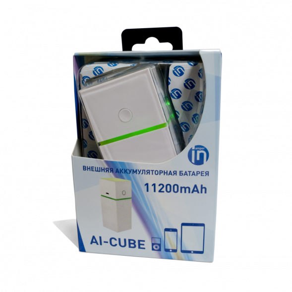Внешняя аккумуляторная батарея AI-CUBE на 11200mAh (41Wh)