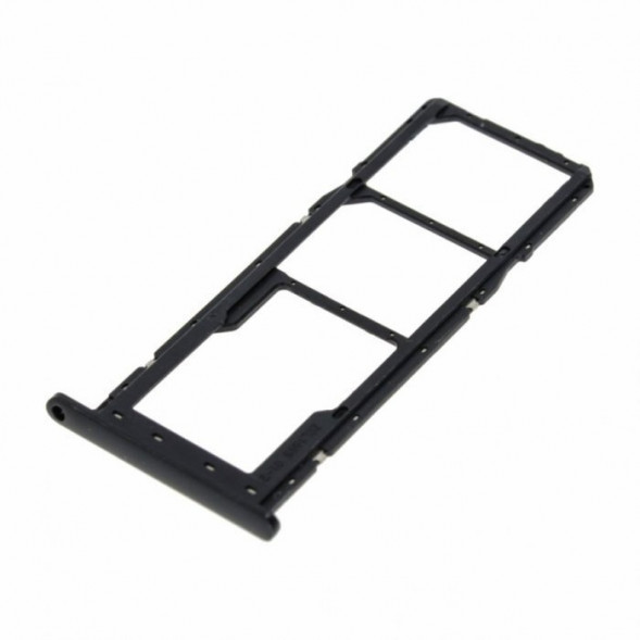 Контейнер SIM лоток для Samsung M115 Galaxy M11 (Черный)