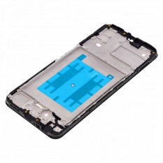 Рамка дисплея для Samsung A226 Galaxy A22s 5G средняя часть корпуса (Черная)