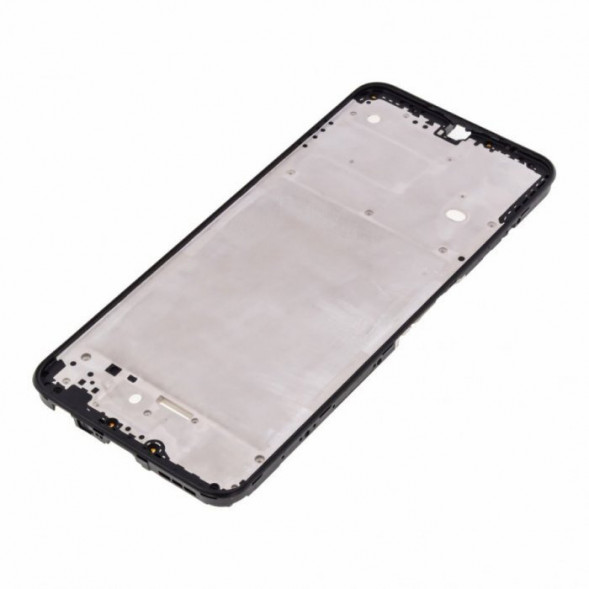 Рамка дисплея для Samsung A226 Galaxy A22s 5G средняя часть корпуса (Черная)