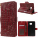 Чехол под крокодиловую кожу для Samsung Galaxy S6 EDGE+ G928 (Красный)