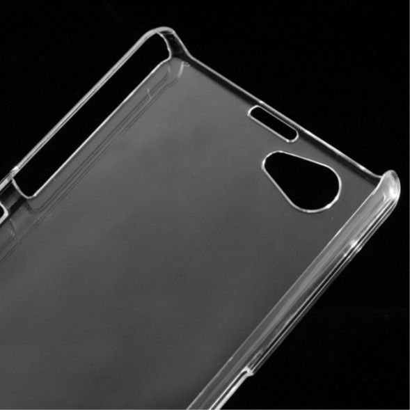 Прозрачный пластиковый чехол для Sony Xperia Z1 Compact D5503