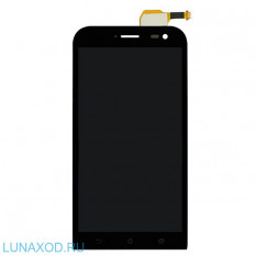 Дисплей для Asus ZenFone Zoom (ZX551ML) в сборе с тачскрином (Черный)