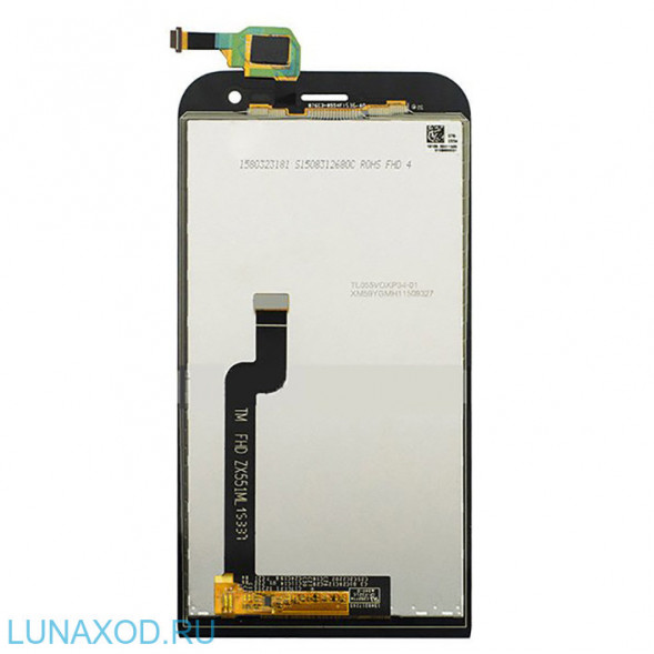 Дисплей для Asus ZenFone Zoom (ZX551ML) в сборе с тачскрином (Черный)