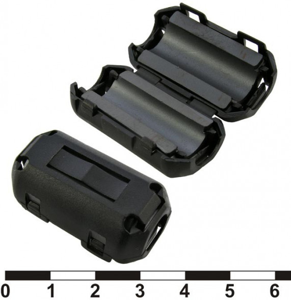 ZCAT2035-0930A-BK (black) Ферритовый фильтр в корпусе, тип А
