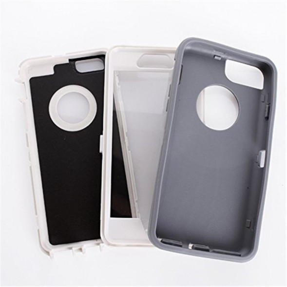 Противоударны, пылезащитный чехол для iPhone 6 / 6S (серый)