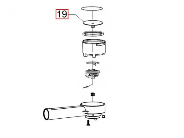 142862959 Держатель фильтра кофемашины Saeco