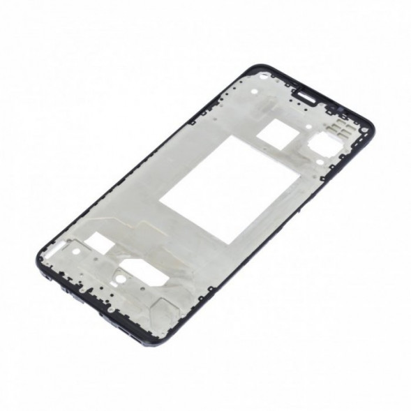 Рамка дисплея для Realme GT Neo (RMX3031) средняя часть корпуса (Черная)