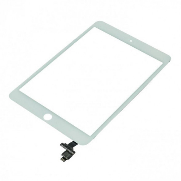 Тачскрин для iPad mini 3 сенсорное стекло в сборе (Белый)