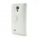 Чехол книжка с визитницей для Samsung Galaxy S 4 mini i9190 (Белый)