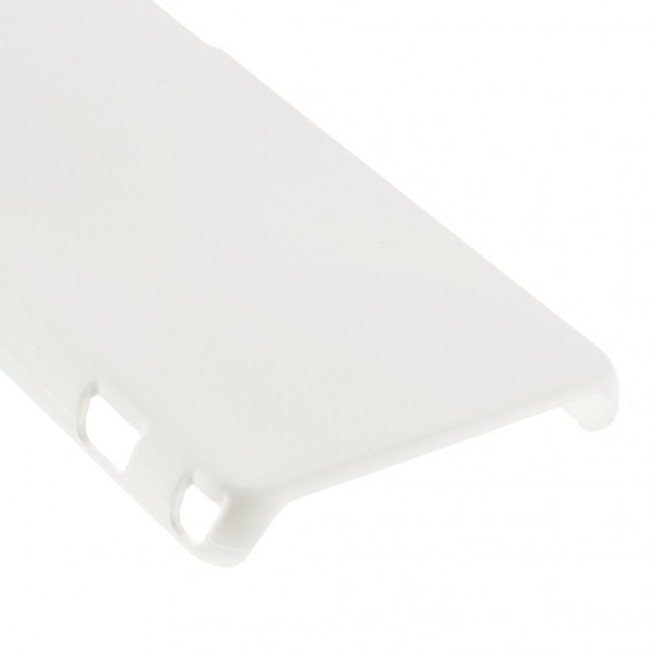 Прорезиненный чехол накладка для Sony Xperia Z1 Mini Compact D5503 (Белый)