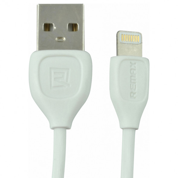 USB кабель для iPhone 5, 5S, 6, SE, 6S, 7 Remax Lesu RC-050i (белый)