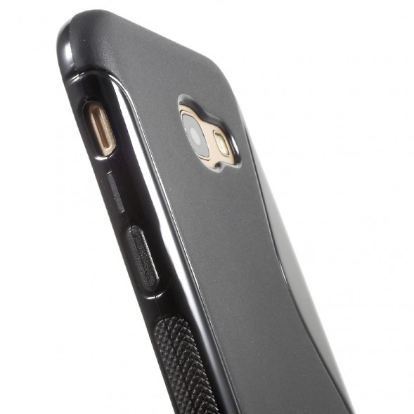 Антискользящий чехол для Samsung Galaxy A5 (2017) A520F (черный)