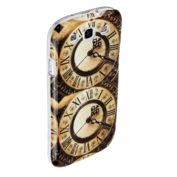 Чехол для Samsung Galaxy S3 i9300 (ретро часы)