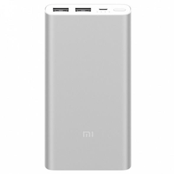 Внешний аккумулятор Xiaomi Mi Power Bank 2i 10000 mAh 2 USB (PLM09ZM)