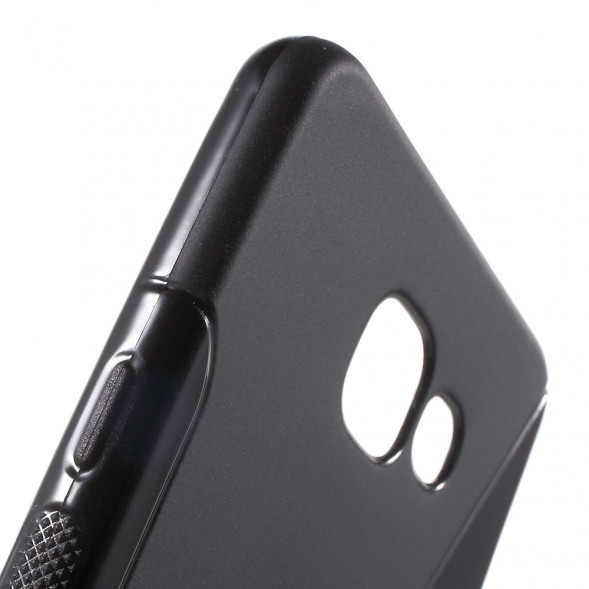 Противоскользящий чехол для Samsung Galaxy A5 (2016) SM-A510 (Черный)