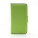 Чехол книжка с визитницей для Samsung Galaxy S 4 mini i9190 (Зеленый)