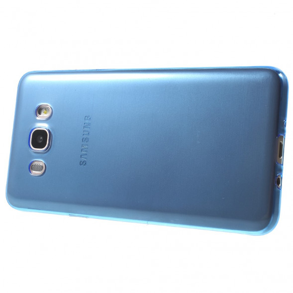 Чехол накладка для Samsung Galaxy J7 (2016) SM-J710F (Синий)