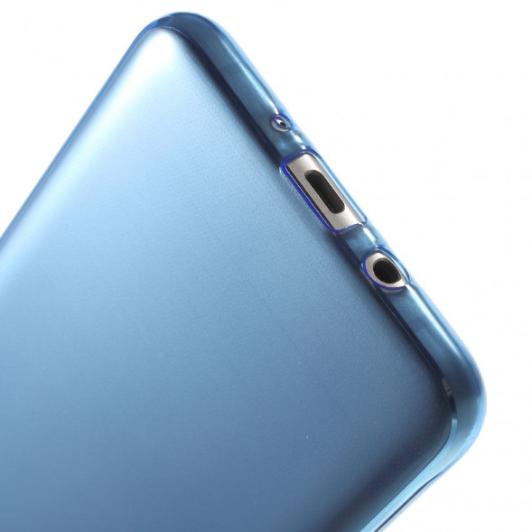 Чехол накладка для Samsung Galaxy J7 (2016) SM-J710F (Синий)