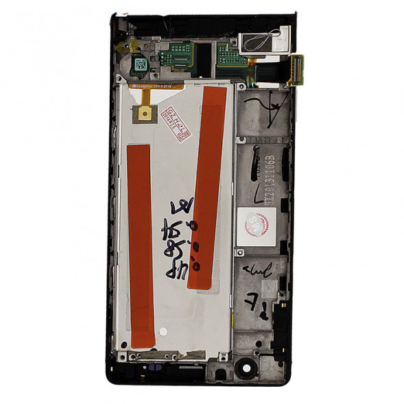Дисплей для Huawei Ascend P6 в сборе с тачскрином (Черный)
