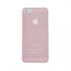 Ультра-тонкий чехол для iPhone 5, 5S (Розовый)