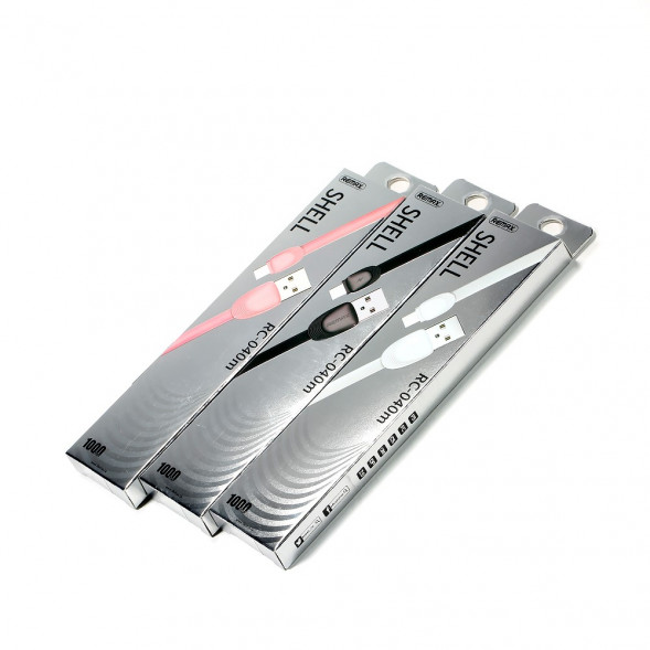 Кабель зарядки Micro USB Remax Shell RC-040m (розовый)