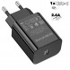 Сетевое зарядное устройство Borofone BA65A PD20W с выходом Type-C (черный)