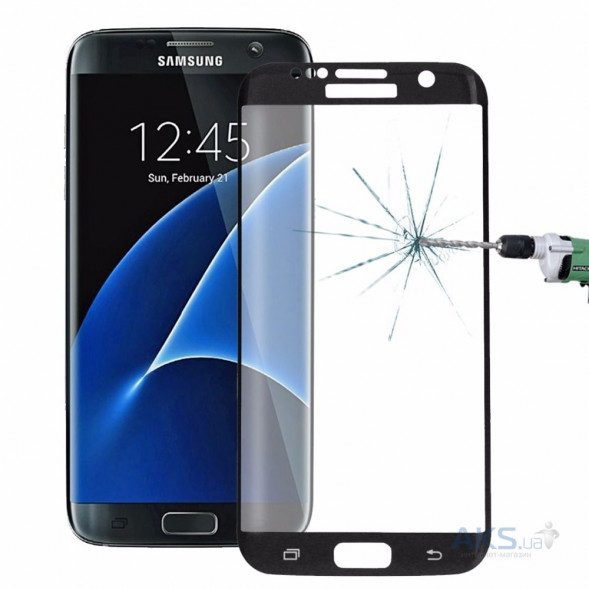 3D Защитное стекло Samsung Galaxy S7 Edge G935 (Черный)
