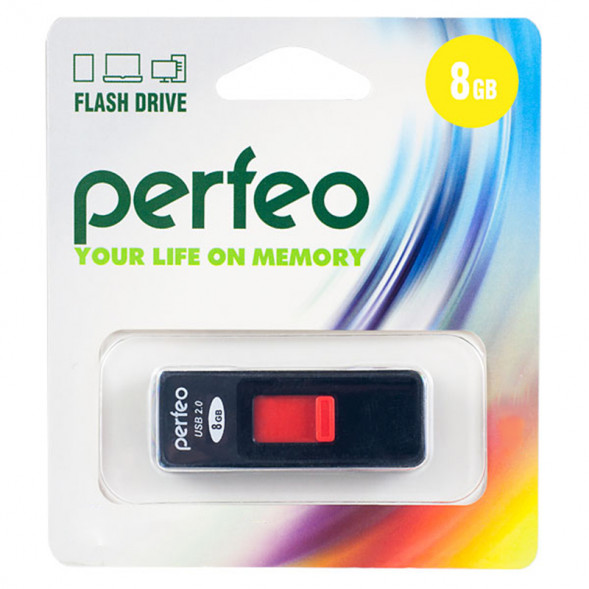 Флеш-накопитель 8Gb Perfeo S03 USB 2.0