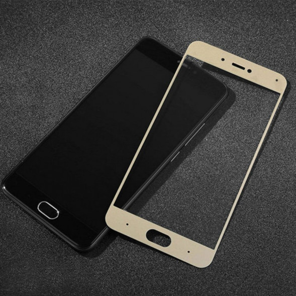 Защитное стекло 3D для Xiaomi Mi5C (золото)