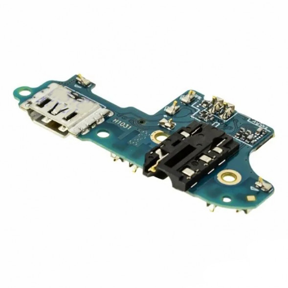 Шлейф для Realme 3 плата на разъем зарядки, разъем гарнитуры и микрофон
