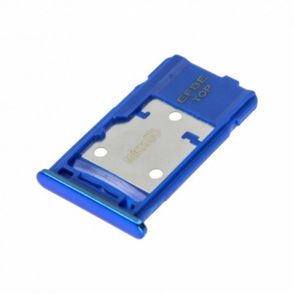 Контейнер SIM лоток для Samsung M317 Galaxy M31s (Синий)