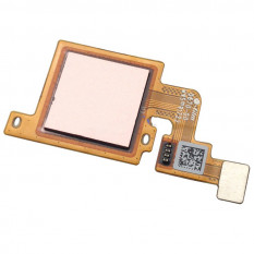 Шлейф Xiaomi Mi A1, Mi 5X кнопка на сканер отпечатка пальца (розовый)