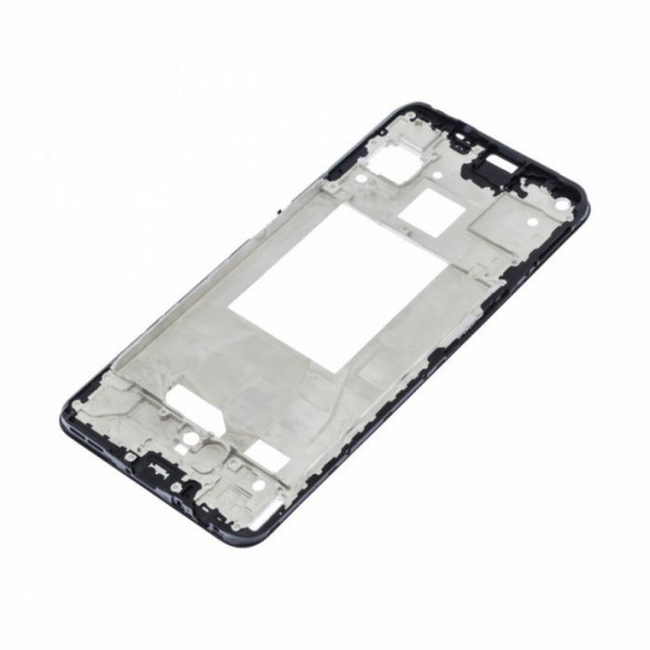 Рамка дисплея для Realme GT 5G (RMX2202) (Черная) средняя часть корпуса