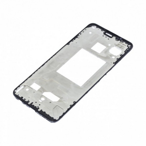 Рамка дисплея для Realme GT 5G (RMX2202) (Черная) средняя часть корпуса