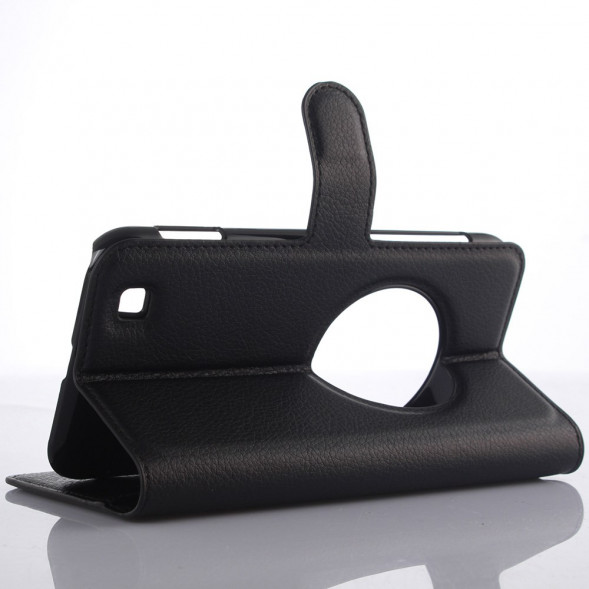 Чехол книжка с визитницей для Asus Zenfone Zoom ZX551ML ZX550 (Черный)