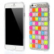 3D TPU Чехол накладка со стразами для iPhone 6, 6S (Розовый)