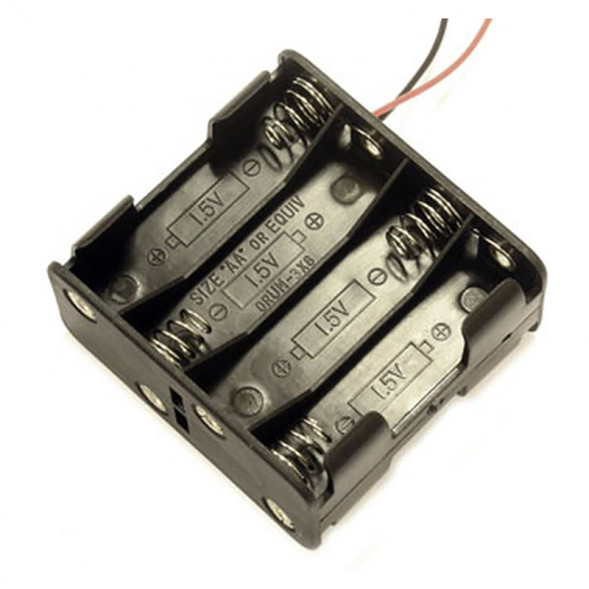 BH383 AA 4x1+4x1 (BH608) Батарейный отсек на проводе