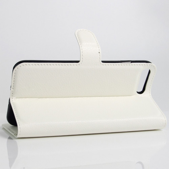 Чехол книжка с визитницей для iPhone 7 Plus (Белый)