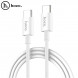Кабель HOCO X23 Type-C - Type-C (белый)