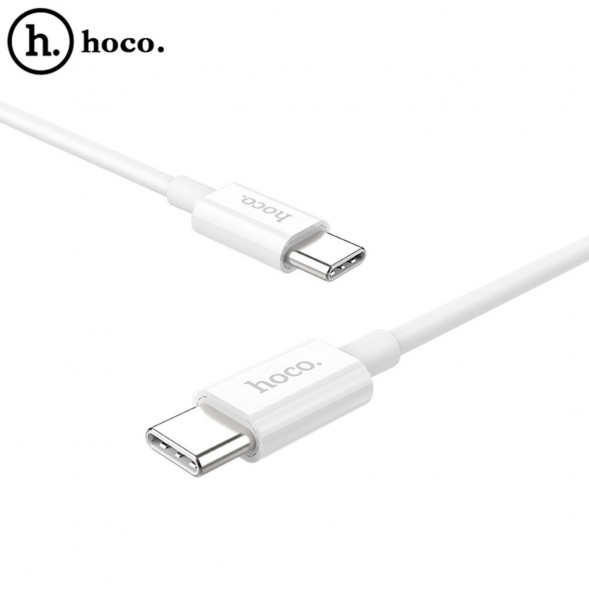 Кабель HOCO X23 Type-C - Type-C (белый)