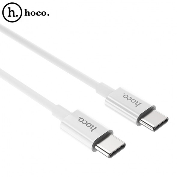 Кабель HOCO X23 Type-C - Type-C (белый)