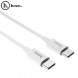 Кабель HOCO X23 Type-C - Type-C (белый)