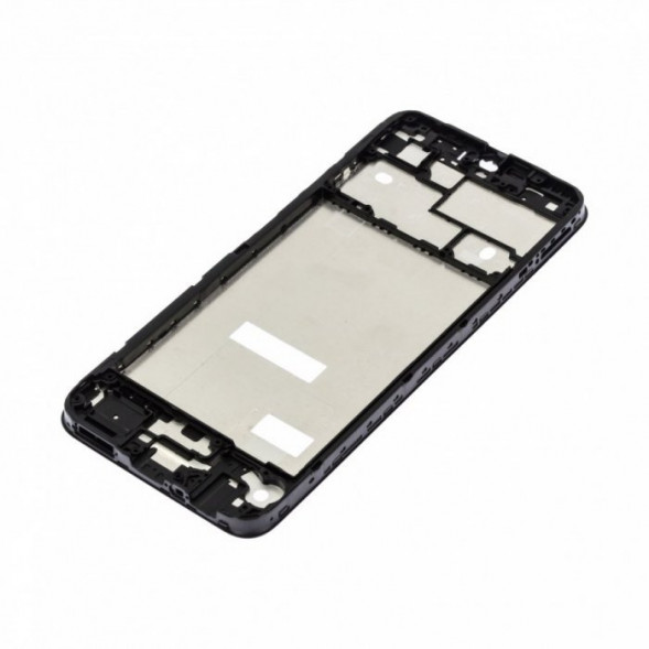 Рамка дисплея для Realme C33 (RMX3624) (Черная) средняя часть корпуса
