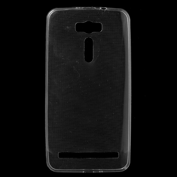 Прозрачный силиконовый чехол накладка для Asus Zenfone 2 Laser ZE601KL, ZE600KL (Белый)