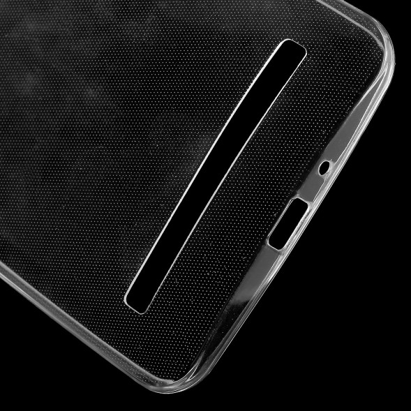 Прозрачный силиконовый чехол накладка для Asus Zenfone 2 Laser ZE601KL, ZE600KL (Белый)