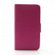Чехол книжка с визитницей для Samsung Galaxy S 4 mini i9190 (Малиновый)