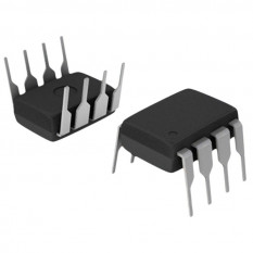 LM386N Низковольтный аудиоусилитель для портативной аппаратуры 4мА 325мВт 8 Ом 4В…12В (DIP-8)